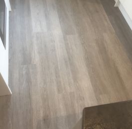 Howdens Livin Dark Grey Oak Vinyl Flooring: Click Here To View Larger Image